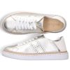 Damen Hogan Sneaker | Sneaker Low Cordalogo Ziernaht Beige Rosa