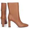 Damen Aquazzura Stiefeletten | Klassische Stiefeletten Manzoni 85 Nappaleder