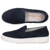 Damen Santoni Sneaker | Sneaker Low 60665 Veloursleder Logo Blau