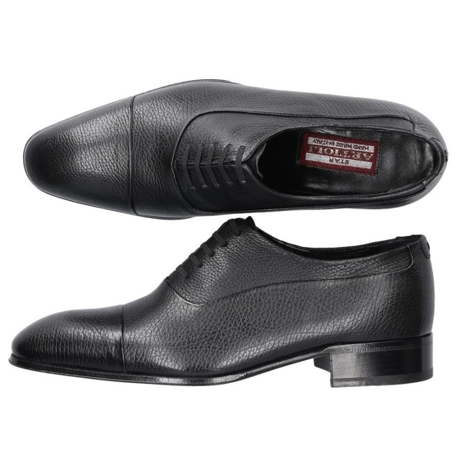 Herren Artioli Businessschuhe | Businessschuhe Oxford Capone Kalbsleder