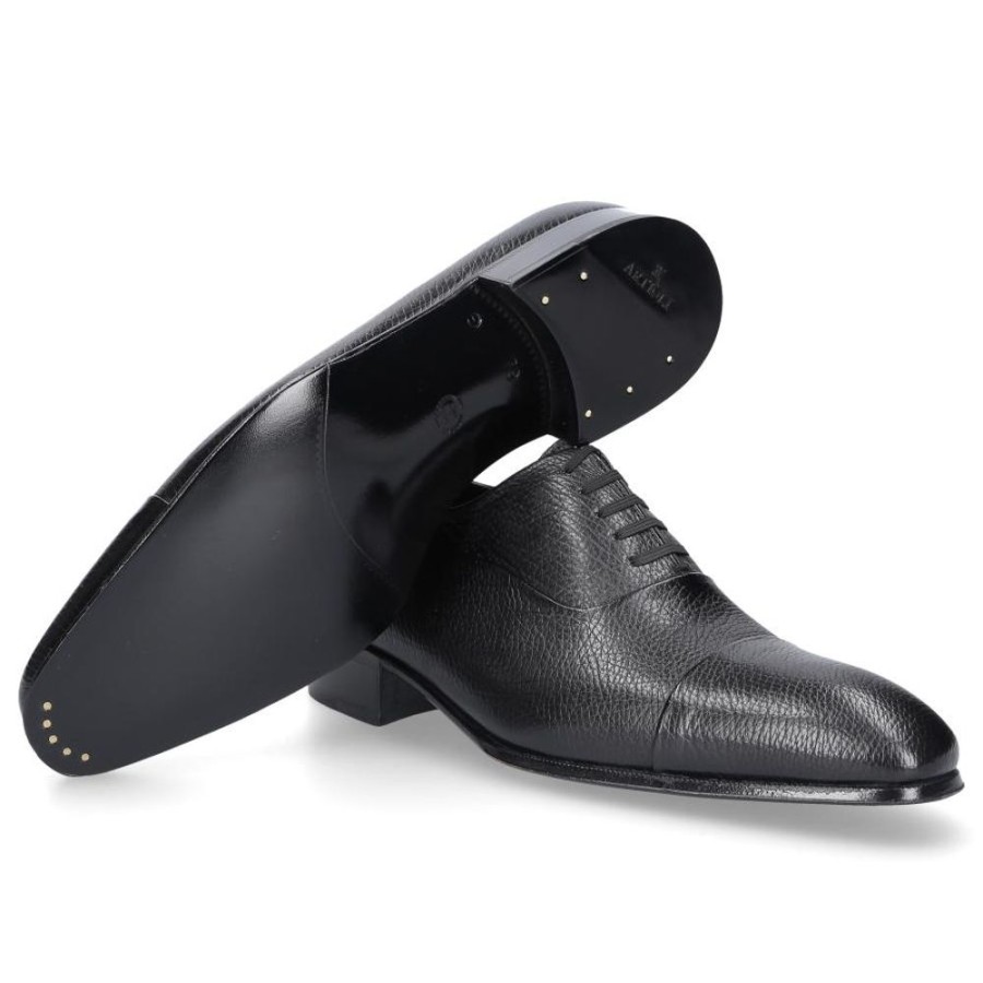 Herren Artioli Businessschuhe | Businessschuhe Oxford Capone Kalbsleder