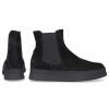 Damen Truman's Stiefeletten | Chelsea Boots 9834Veloursleder