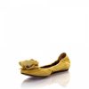 Damen Lanvin Ballerinas | Ballerinas Tdpi Leinen Kupferseide Gold