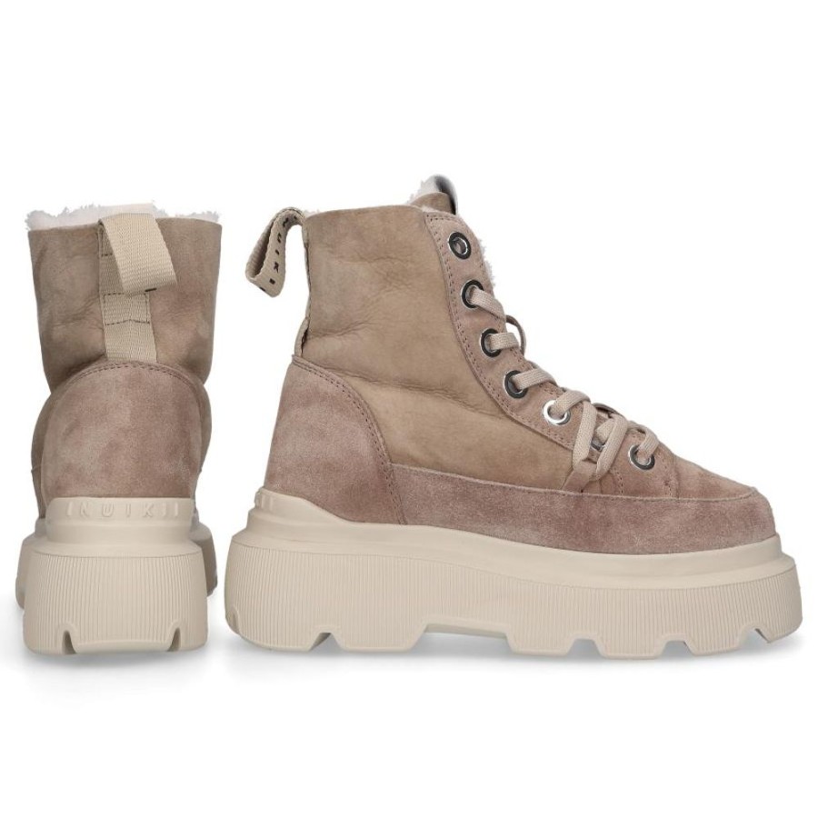 Damen INUIKII Stiefeletten | Snowboots Matilda Veloursleder