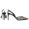 Damen Rene Caovilla Pumps | Pumps Cinderella 80 Mesh