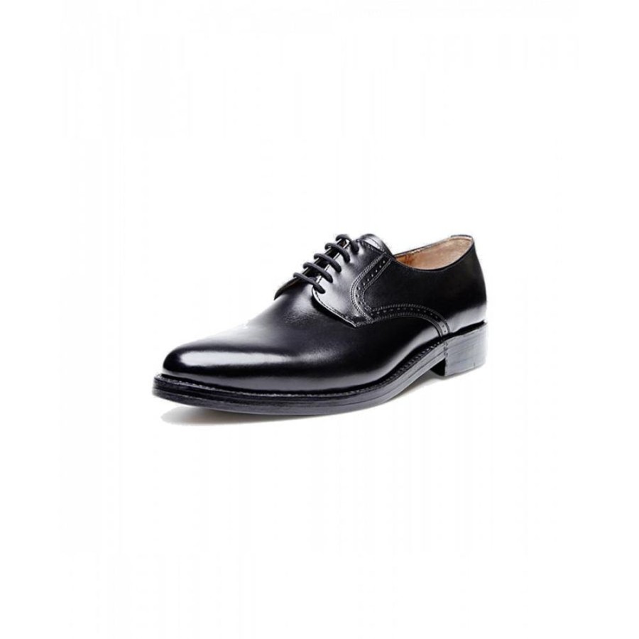 Herren Heinrich Dinkelacker Businessschuhe | Businessschuhe Derby Milano Plain Bc Kalbsleder