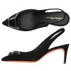 Damen Santoni Pumps | Slingpumps Sibille Nubukleder