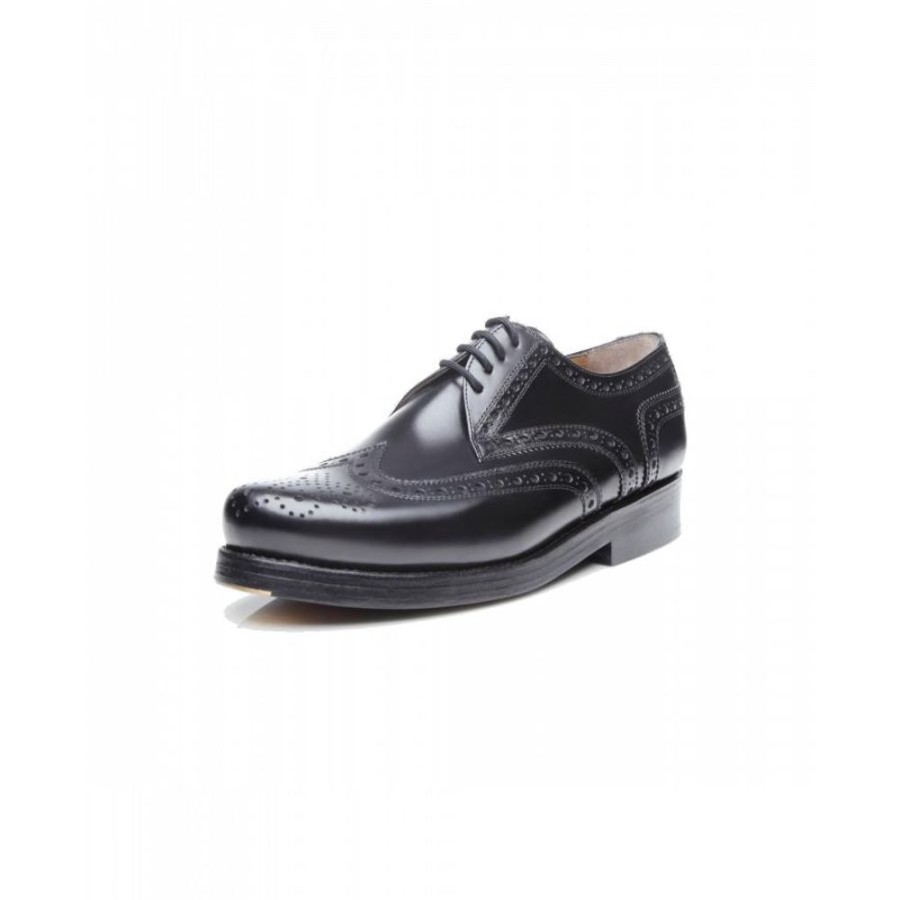 Herren Heinrich Dinkelacker Businessschuhe | Businessschuhe Derby Rio Full-Brogue Bc Kalbsleder