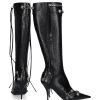 Damen Balenciaga Stiefel | Stiefel Cagole Kalbsleder