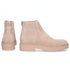 Damen Santoni Stiefeletten | Chelsea Boots 58932 Veloursleder