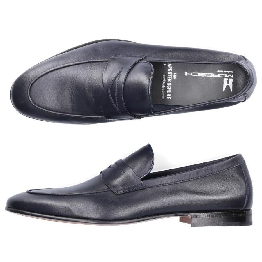 Herren Moreschi Businessschuhe | Loafer 041595 Kalbsleder