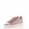 Damen Santoni Sneaker | Sneaker Low Logo Metallisch Rosa