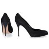 Damen Gianvito Rossi Pumps | Pumps Veloursleder Schwarz