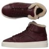 Damen Santoni Sneaker | Sneaker High 60943 Kalbsleder