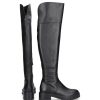 Damen Aquazzura Stiefel | Stiefel Whitney Boot Flatkalbsleder