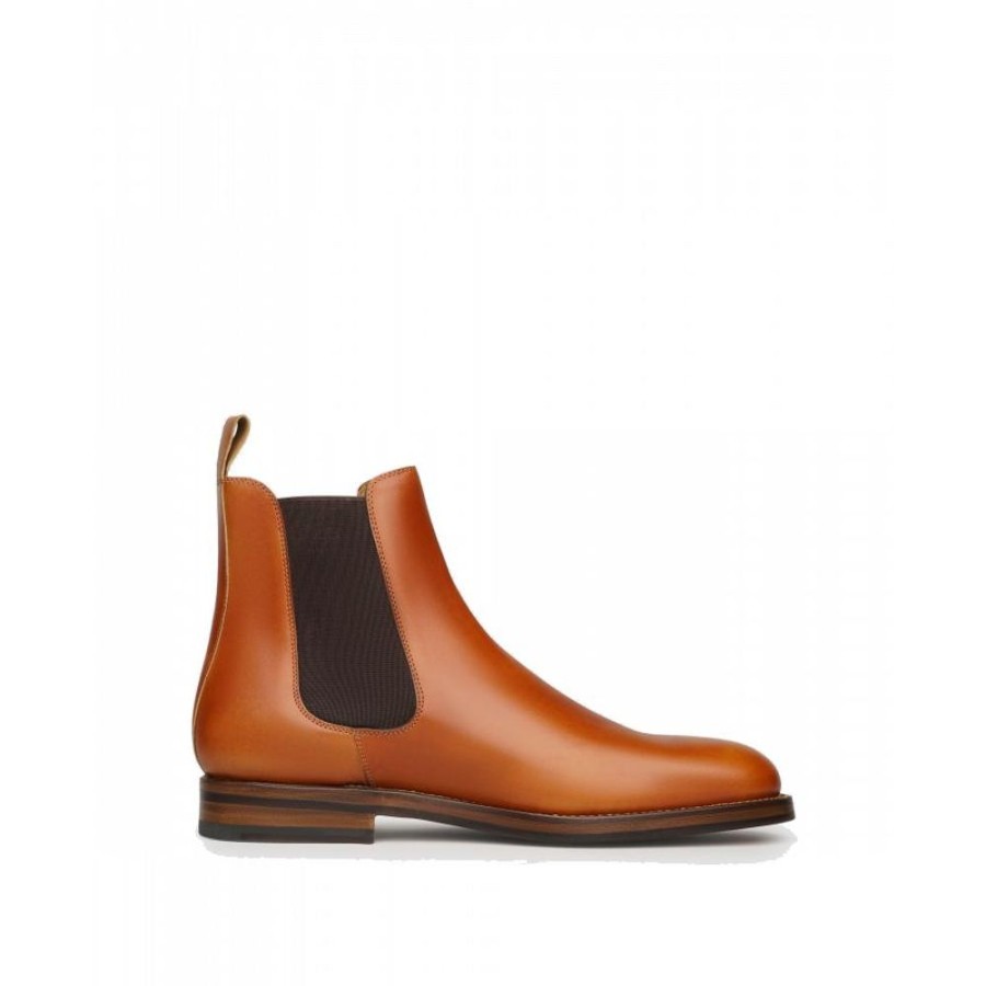 Herren Heinrich Dinkelacker Stiefel | Chelsea Boots Luzern Plain Tc Toscana Calf