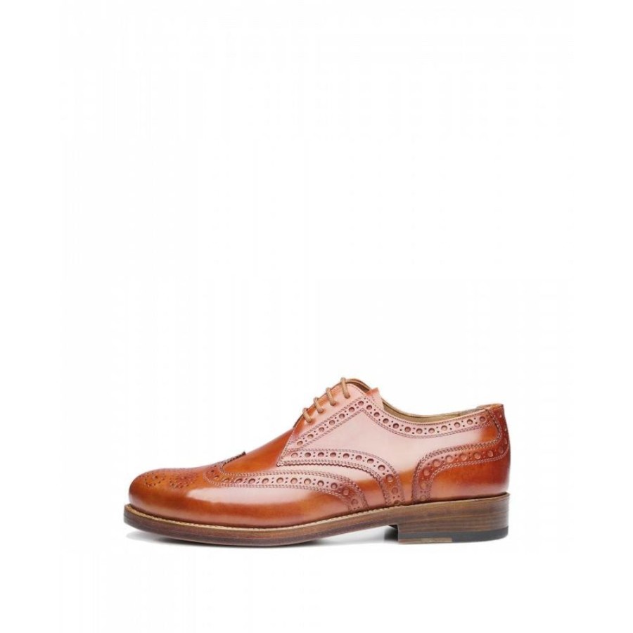 Herren Heinrich Dinkelacker Businessschuhe | Businessschuhe Derby Zurich Full-Brogue Ac Kalbsleder