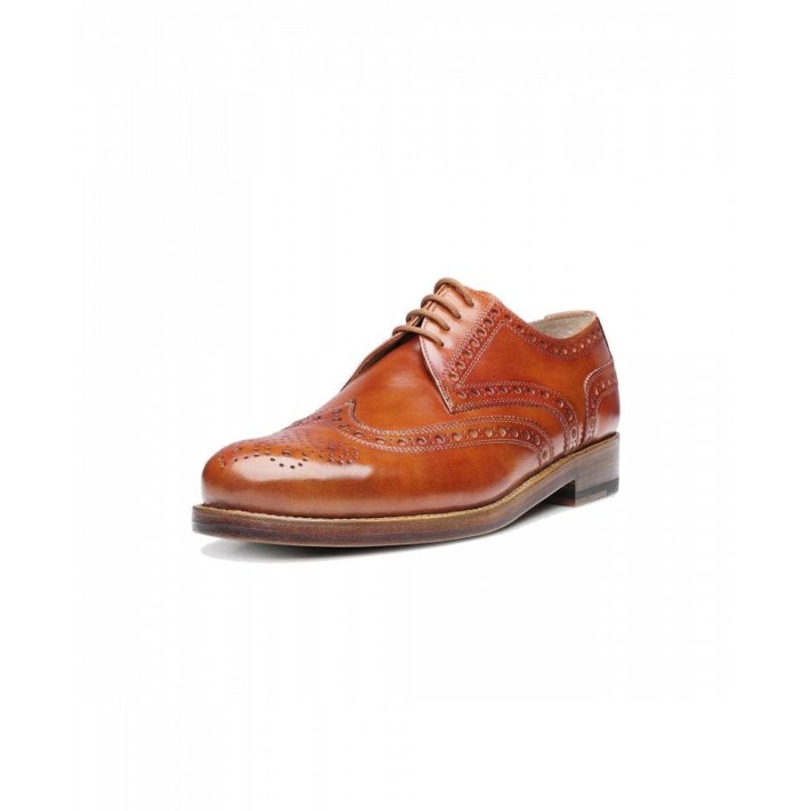 Herren Heinrich Dinkelacker Businessschuhe | Businessschuhe Derby Zurich Full-Brogue Ac Kalbsleder