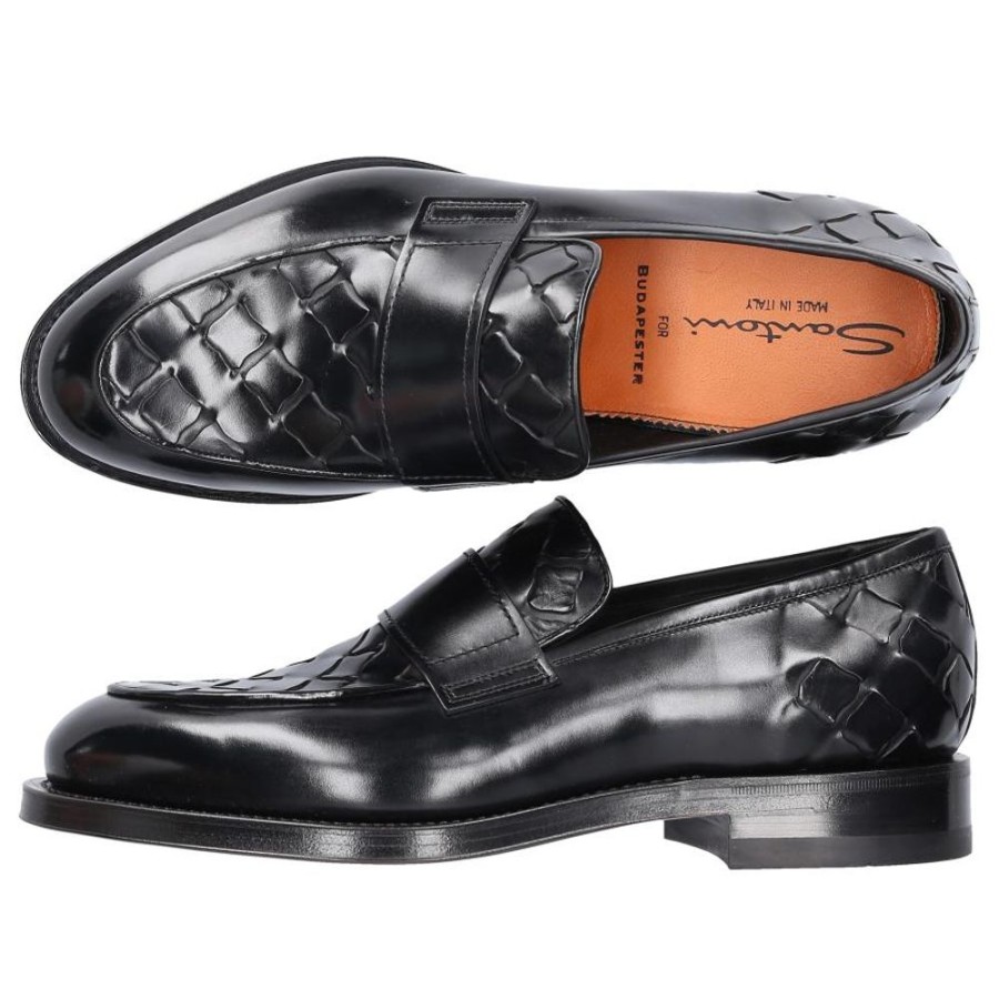 Herren Santoni Loafer | Loafer 21572 Kalbsleder