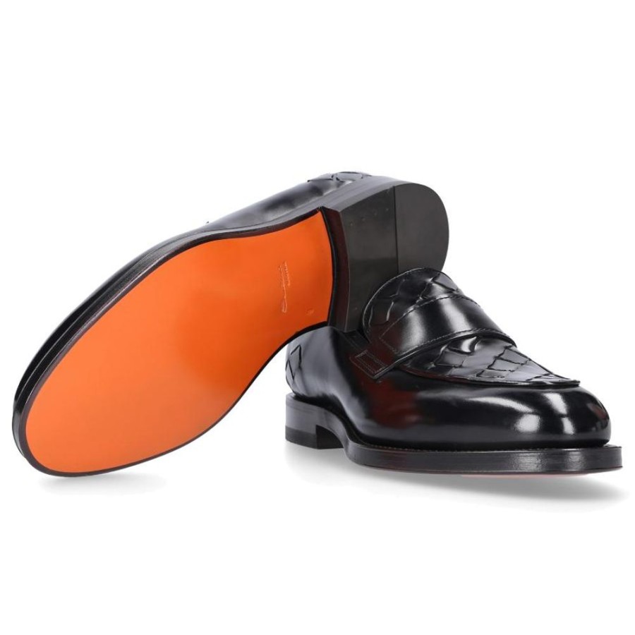 Herren Santoni Loafer | Loafer 21572 Kalbsleder