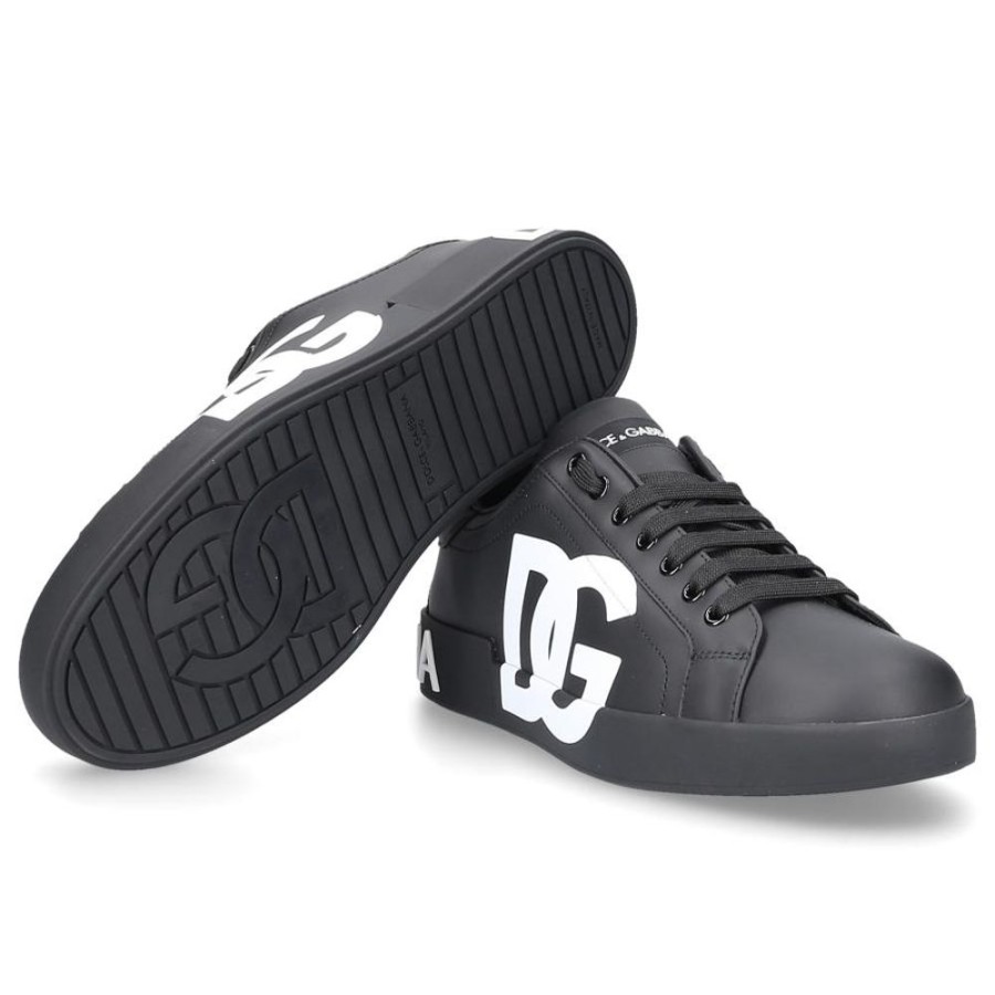 Herren Dolce & Gabbana Sneaker | Sneaker Low Portofino Nappaleder