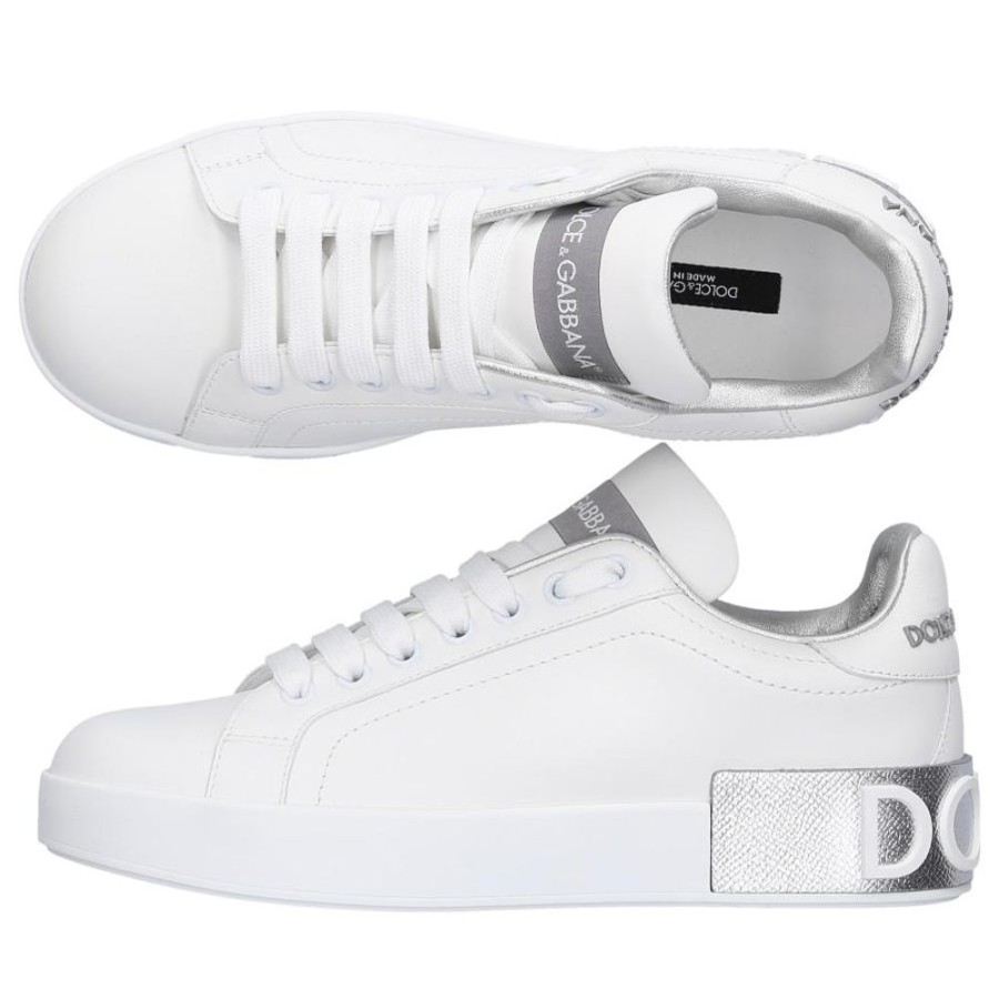 Damen Dolce & Gabbana Sneaker | Sneaker Low Portofino Nappaleder