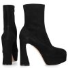 Damen Gianvito Rossi Stiefeletten | Stiefeletten Holly Bootie Veloursleder