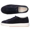 Herren Santoni Sneaker | Sneaker Low 21571 Veloursleder