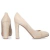 Damen Gianvito Rossi Pumps | Plateaupumps Veloursleder Beige