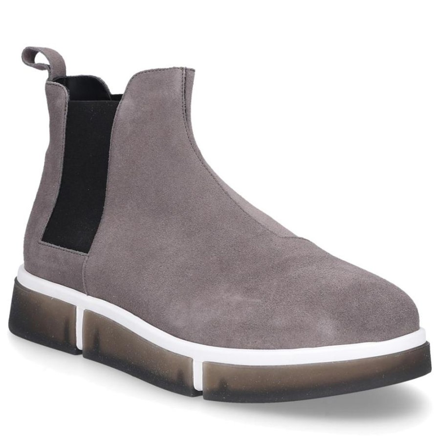 Herren V Design Stiefel | Chelsea Boots Beatleskalbsveloursleder