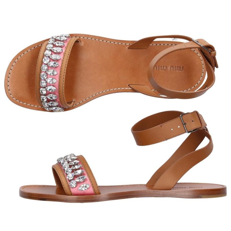 Damen Miu Miu Sandalen | Sandalen Kalbsleder