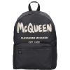 Herren Alexander McQueen Alle Herren Accessoires | Rucksack Graffiti Baumwolle