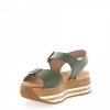 Damen Hogan Sandalen | Plateausandaletten H354 Kalbslederkhaki