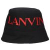 Damen Lanvin Sonnenbrillen | Wendbarer Bucket Hat Hanhoi Baumwolle