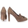 Damen Gianvito Rossi Pumps | Pumps Gm2601 Veloursleder Grau