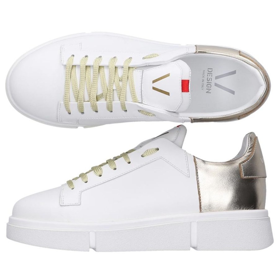 Damen V Design Sneaker | Sneaker Low Wpam02 Kalbsleder