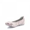 Damen Hogan Ballerinas | Ballerinas Wrap 144 Veloursleder Rosa Lackleder Rosa