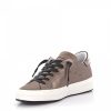 Damen Philippe Model Sneaker | Keilsneakers Classic Lakers Low Leder Grau Metallic