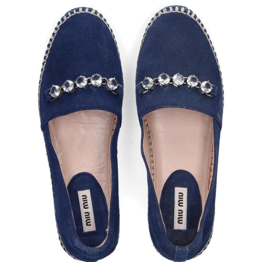 Damen Miu Miu Loafer | Loafer Veloursleder