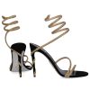 Damen Rene Caovilla Sandalen | Sandalen Margotveloursleder