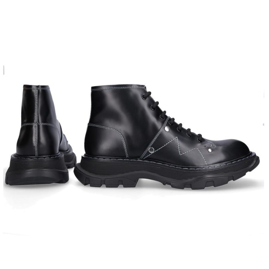 Herren Alexander McQueen Stiefel | Stiefeletten Whx50 Kalbsleder