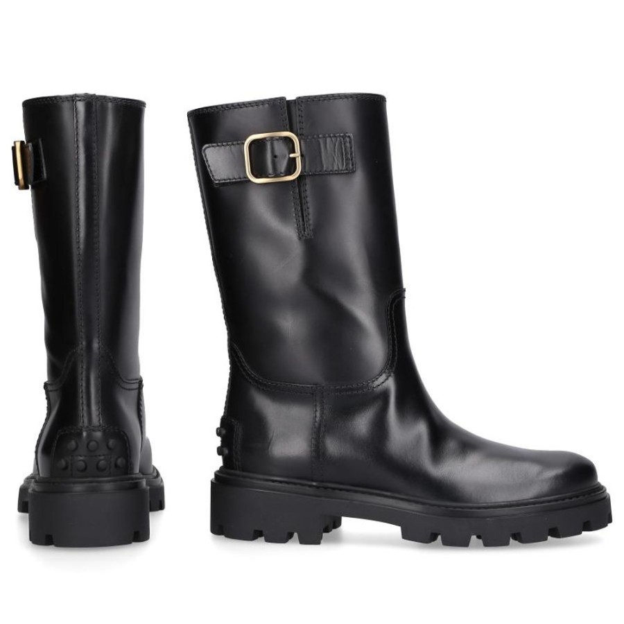 Damen Tod's Stiefeletten | Stiefeletten Bucklekalbsleder