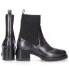 Damen Santoni Stiefeletten | Chelsea Boots 59557 Kalbsleder