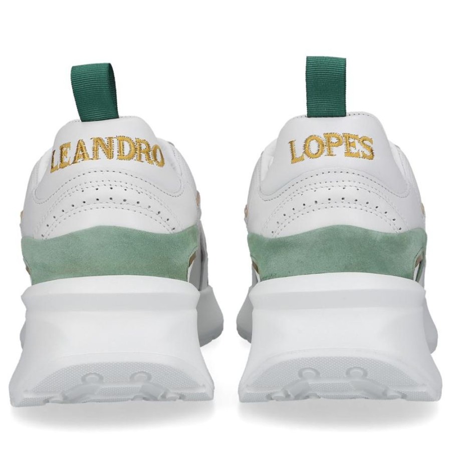 Herren Leandro Lopes Sneaker | Sneaker Low Crafter 2.0 Kalbsleder Materialmix