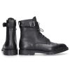 Herren Crockett & Jones Stiefel | Schnurboots Aldershot Schwarz