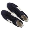 Herren Santoni Sneaker | Sneaker High 21933 Veloursleder