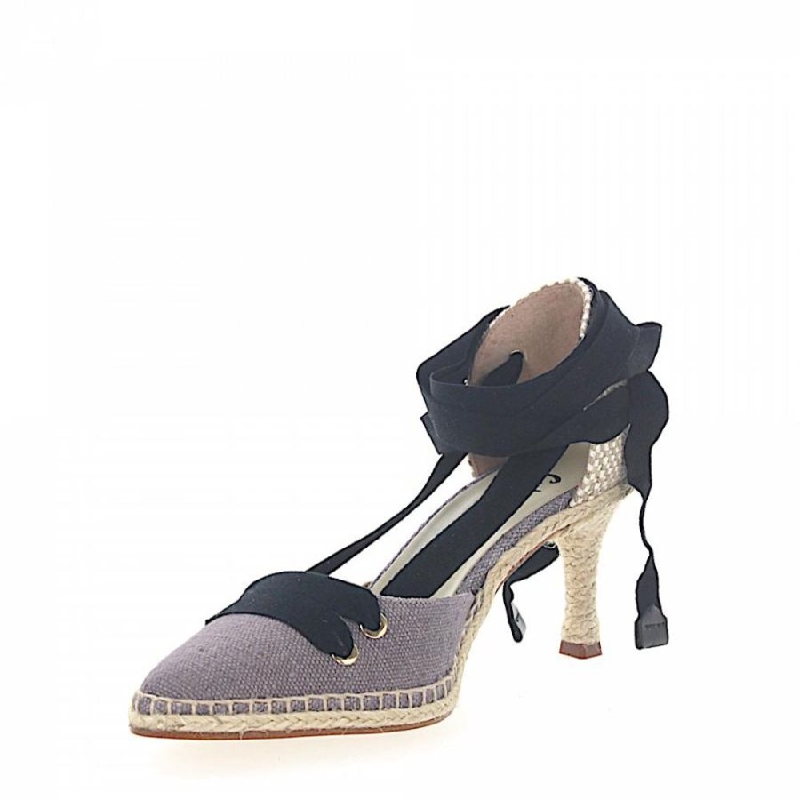 Damen CASTAÑER BY MANOLO BLAHNIK Pumps | Espadrilles Manolo Medium Textil Beige Grau