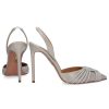 Damen Aquazzura Pumps | Pumps Gatsby Sling 105Mesh