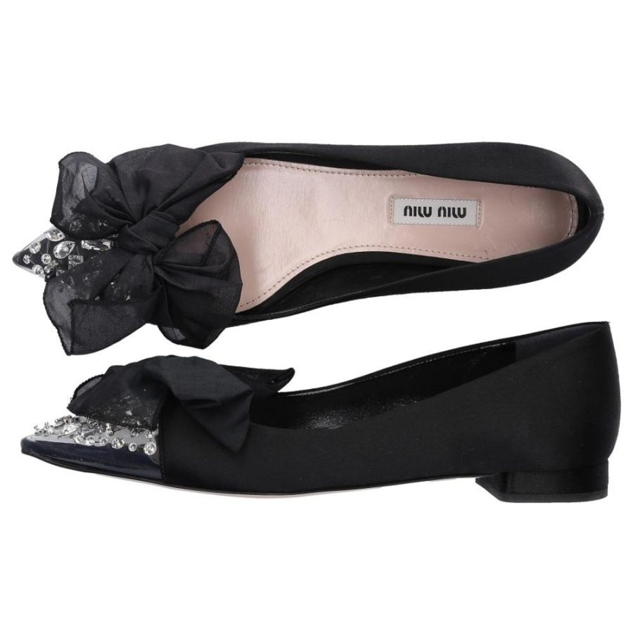 Damen Miu Miu Ballerinas | Ballerinas Klassisch Glitter