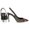 Damen Dolce & Gabbana Pumps | Slingpumps Cg0593 Canvas